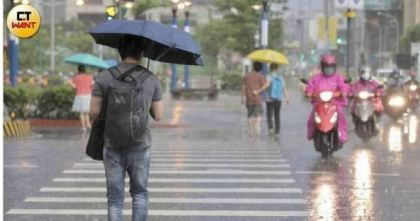 6縣市大雨特報。（示意圖／彭子桓攝）