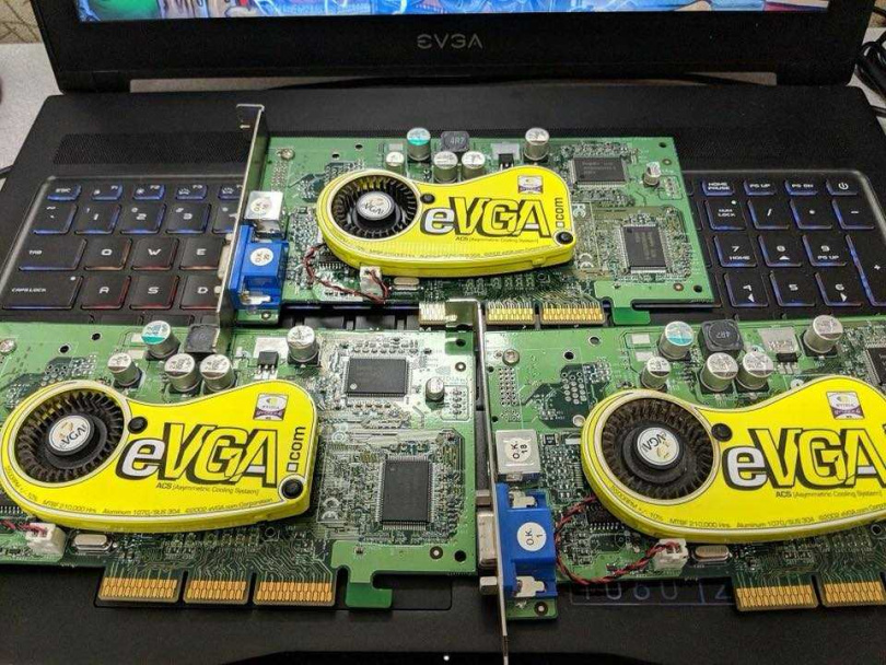 EVGA在2000年推出搭載NVIDIA顯示卡晶片GeForce MX 440的顯示卡奠定其在北美的品牌地位。（圖／翻攝自EVGA臉書）