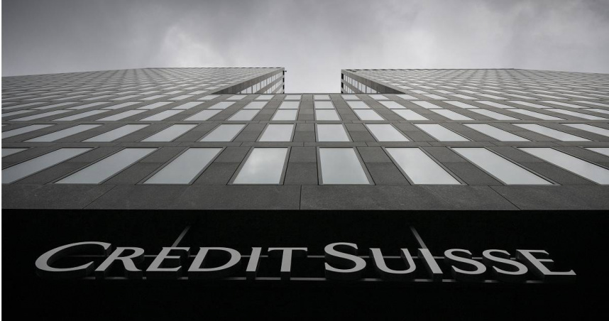 瑞士信貸（Credit Suisse）。（圖／達志／美聯社）