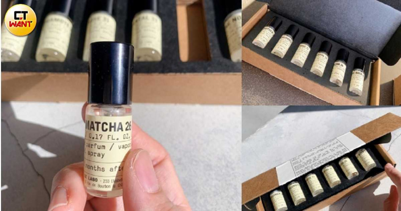 Le Labo 2022 探險收藏淡香精組合套裝6x5ml／4,200元。（圖／吳雅鈴攝）