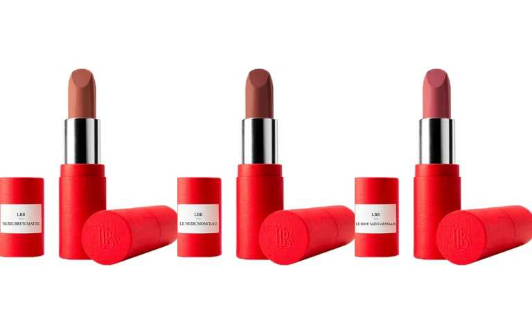 LA BOUCHE ROUGE 香榭之吻絲絨唇膏左起：楓丹白露、蒙梭、聖日耳曼 4g/1,350元。（圖／品牌提供）