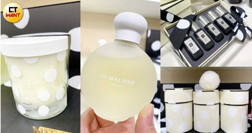 張鈞甯說來Jo Malone London一定能挑到一款妳覺得最適合對方的禮物，這裡不只有香水，也有擴香、蠟燭的不同品項。（圖／吳雅鈴攝）