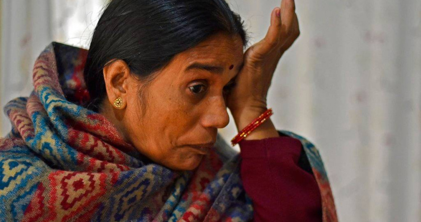 2012年新德里性侵案受害者辛格 (Jyoti Singh) 的母親德維 (Asha Devi) 。（圖／達志／美聯社）