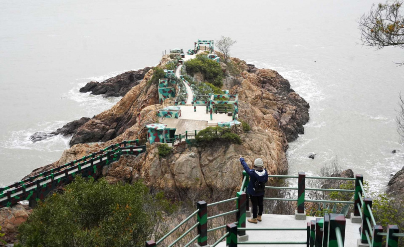 鐵堡因地形險要，早年原是軍事據點。（圖／魏妤靜攝）