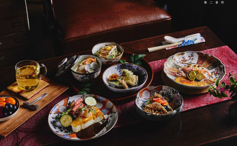 無二會所「香煎珍鱈干貝佐赤味噌套餐」。（圖／吉品養生提供）