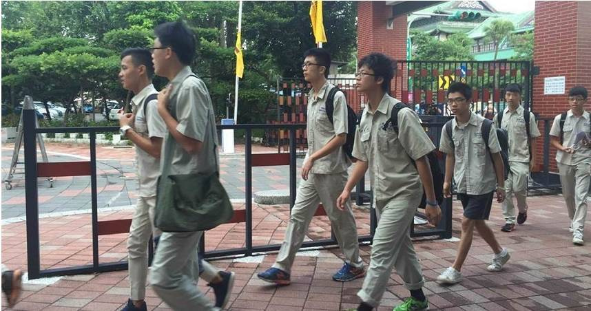 台北市明星高中建國中學驚傳學生參加完畢旅後爆群聚確診。（示意圖／報系資料照）