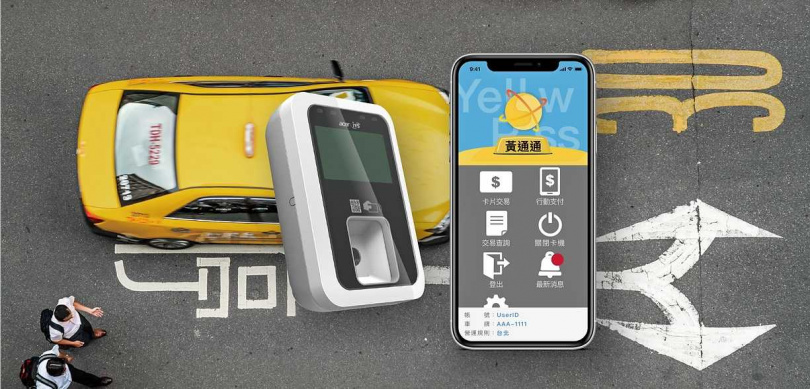 針對沒有開車的族群，宏碁智通推出多元支付驗票機、付款APP「黃通通」。（圖／翻攝自宏碁智通官網）