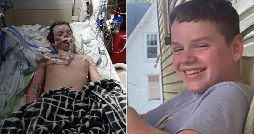 美國俄亥俄州一名13歲少年雅各布（Jacob Stevens）就跟風拍影片，進行「苯海拉明挑戰」（Benadryl Challenge），一次吞下14種抗過敏藥，最後卻葬送性命。（圖／翻攝紐約郵報）