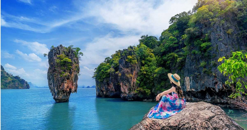 燦星針對普吉島推出各項特色行程，圖為普吉島攀牙灣。（圖／燦星旅遊提供）