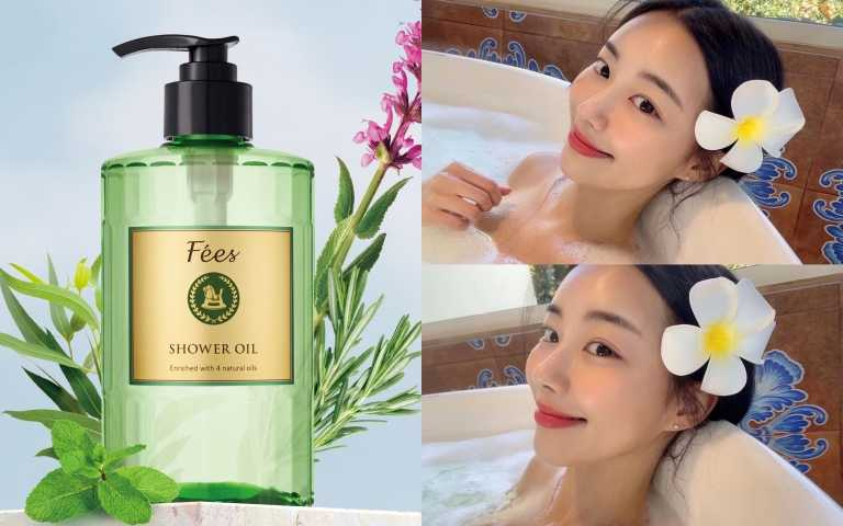 Fees Beaute迷迭香精華沐浴油520ml／1,280元（圖／品牌提供、取自vivamoon IG）