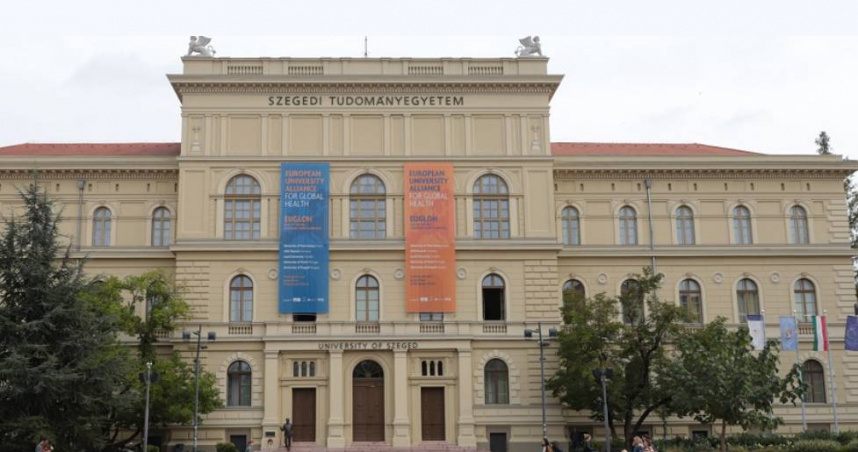 賽格德大學。（圖／翻攝自Szegedi Tudományegyetem官網）