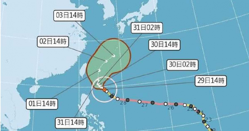 （圖／氣象局提供）