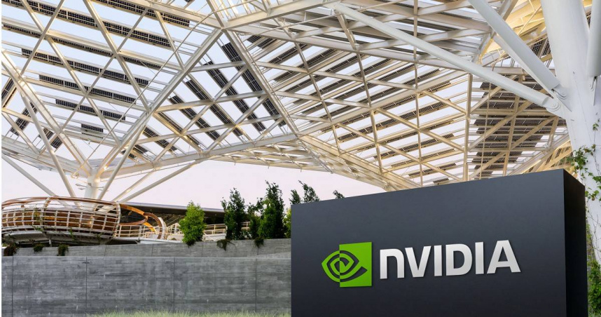 晶片大廠輝達（Nvidia）股價狂飆。（圖／路透社）