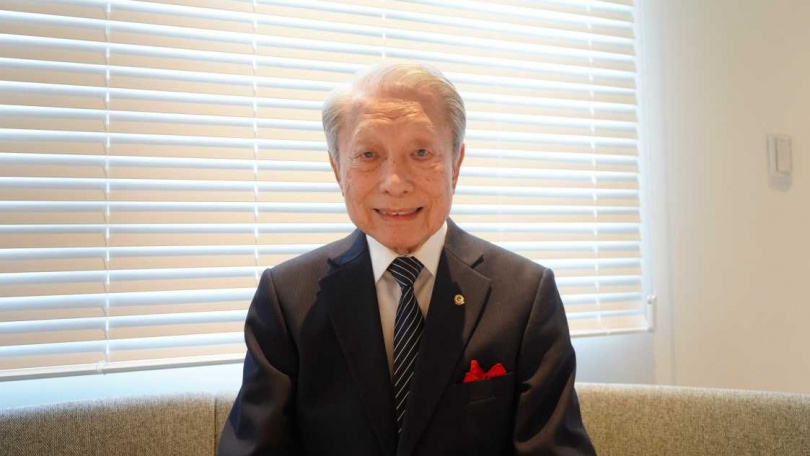 林義雄雖然高齡88歲，拍起戲來仍相當敬業。（圖／大愛提供）