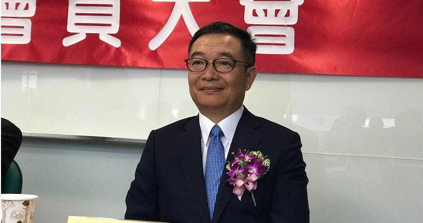 泰安產險董事長李松季20日當選保險學會理事長。（圖／李蕙璇攝）