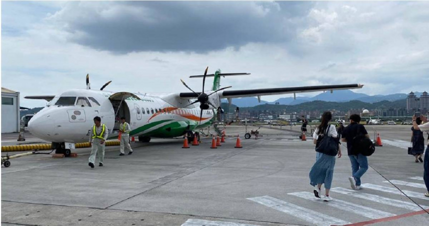 受到颱風「杜蘇芮」影響，今（28日）國內航線共173架次停飛。（圖／報系資料照）