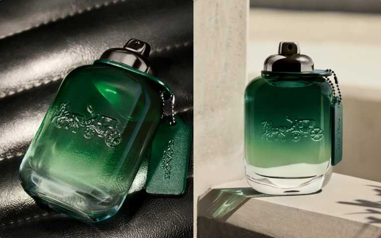 COACH MAN GREEN 時尚都會淡香水 100ml/$3,250元；60ml/2,400｜40ml/1,800元（圖／品牌提供）