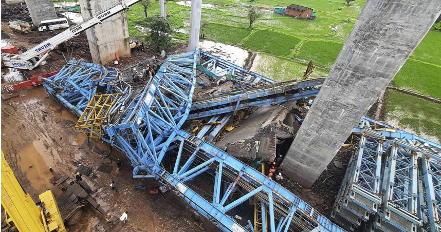 印度馬哈拉施特拉邦發生重大工安意外，造成至少17人死亡。（圖／達志／美聯社）