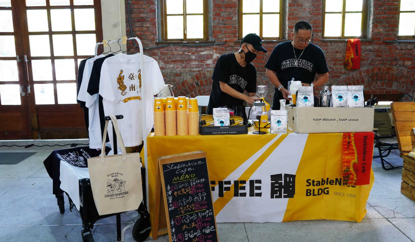 台南知名咖啡館StableNice BLDG.也在現場帶來多款咖啡。