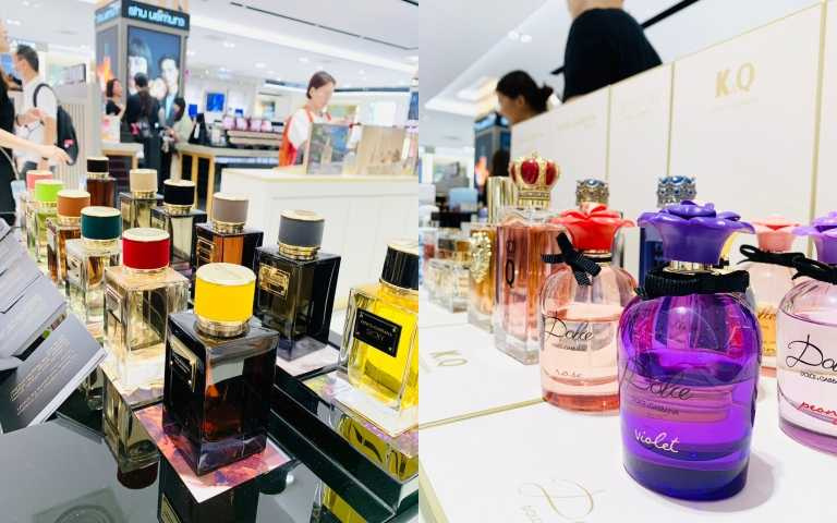 快閃櫃也備齊了Dolce&Gabbana的香水系列，等妳來品香聞香。（圖／吳雅鈴攝）