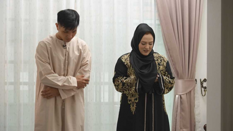 賴俊儒因為老婆也入伊斯蘭教。（圖／客家電視提供）
