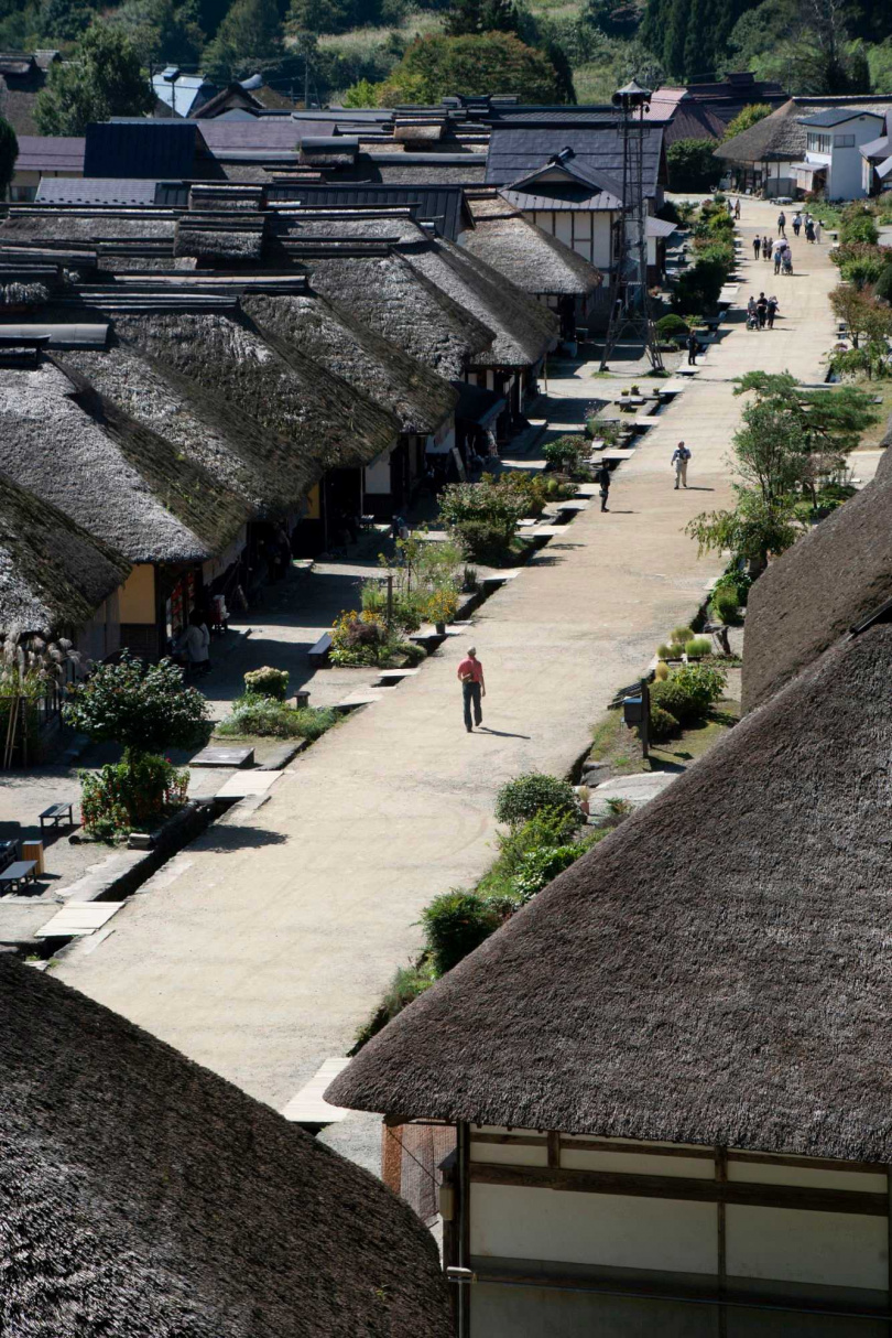 日本福島景點大內宿，是500年前德川幕府時代商人往來經商的驛站。明年1月16日起至3月底開啟福島航班。（圖／日本觀光局提供）